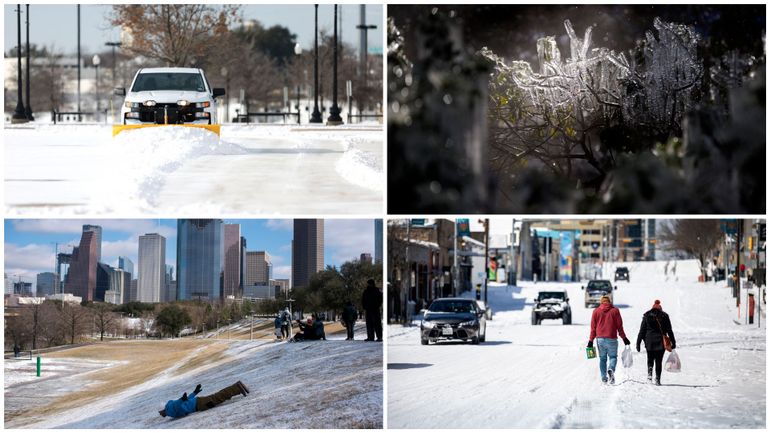 Vague de froid historique aux Etats-Unis : le Texas sous la neige, des millions d'Américains sans électricité
