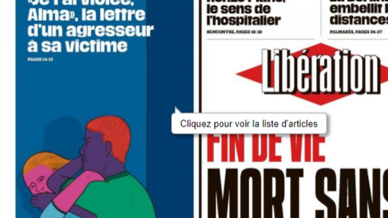 Libération publie la lettre d'un violeur à sa victime, le choix du quotidien fait polémique
