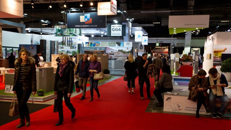 Le salon Batibouw chamboulé par le coronavirus, 11% de visiteurs en moins