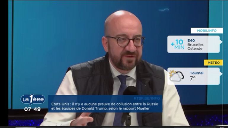 Charles Michel : "La loi Climat ne doit pas être le prétexte pour relancer une crise communautaire "