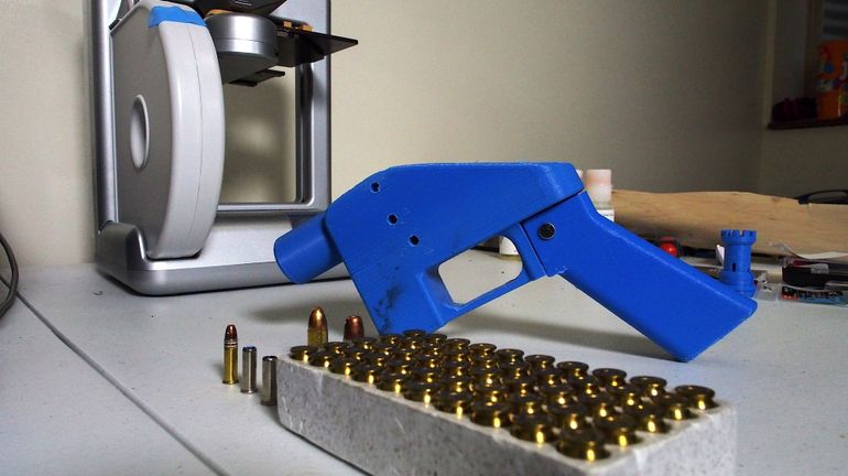 Arme à feu imprimée avec une imprimante 3D: du jamais vu en Belgique