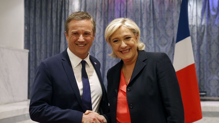 Présidentielle en France : Marine Le Pen appelle Dupont-Aignan à 