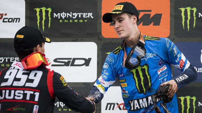 Motocross Jago Geerts remporte le GP d Europe MX2 à Mantoue RTBF Actus