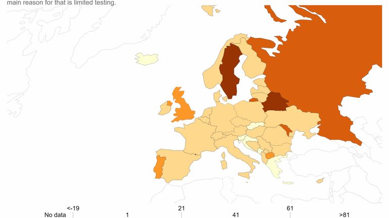 Dans toute l'Europe, le virus régresse& sauf en Suède : la mortalité y est désormais supérieure à la France, mea culpa des autorités