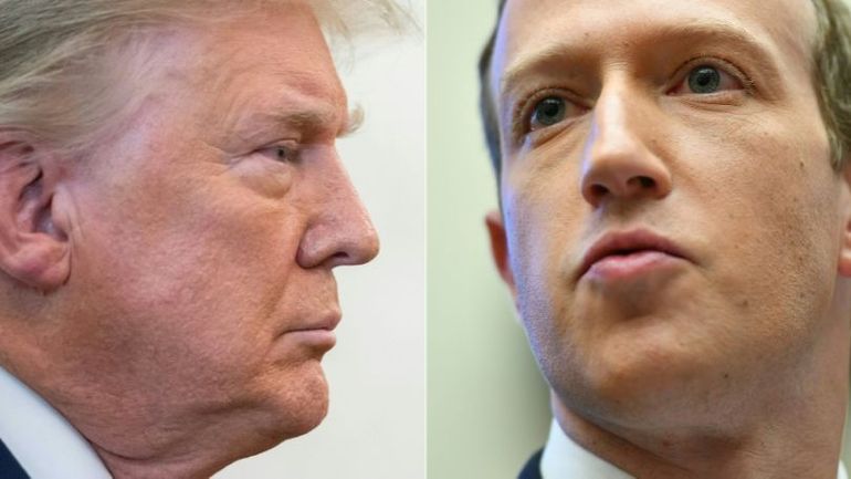 La suspension de Donald Trump revient en mode boomerang contre Facebook