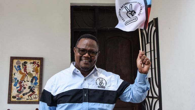 Le chef de l'opposition tanzanienne en route pour la Belgique après des élections contestées