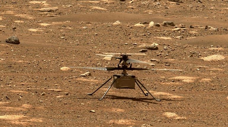 La mission sur Mars de l'hélicoptère Ingenuity est prolongée d'un mois