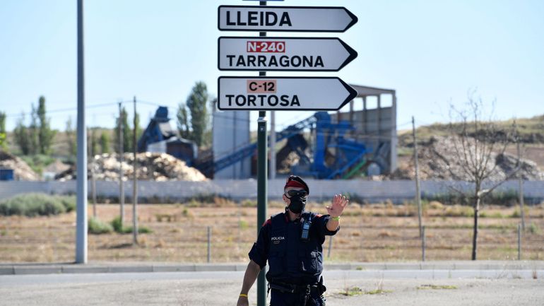 Coronavirus en Espagne: les 200.000 habitants de Catalogne déjà isolés désormais reconfinés à domicile