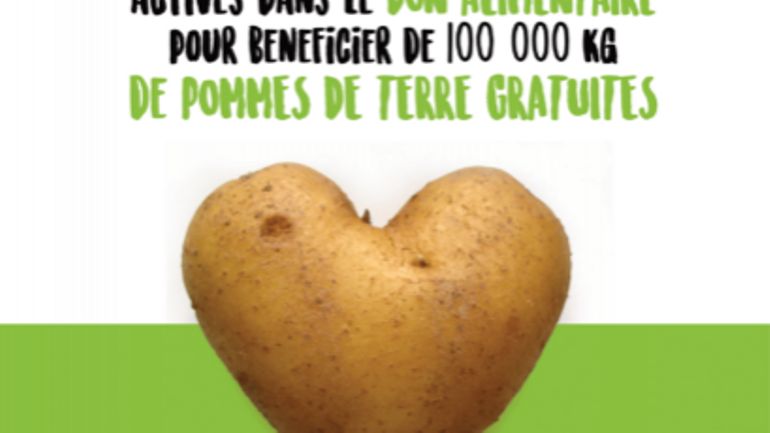 100 tonnes de pommes de terre wallonnes redistribuées au secteur de l'aide alimentaire