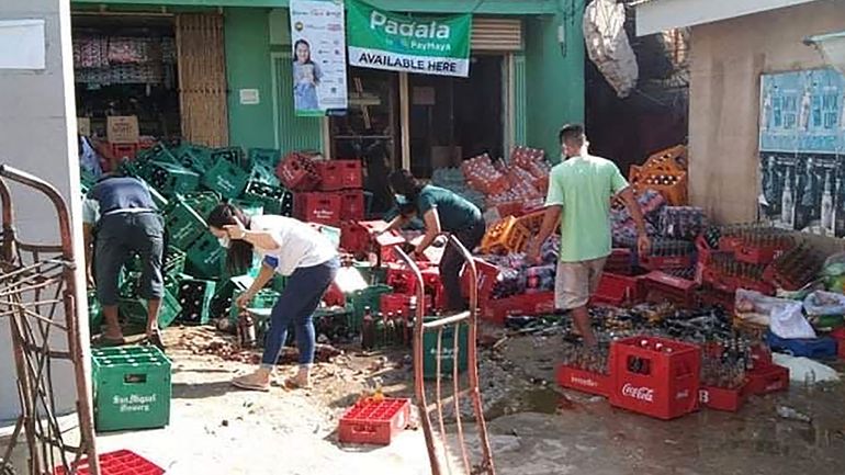 Un séisme de magnitude 6,7 a frappé le centre des Philippines