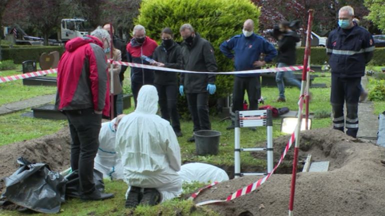 L'opération Cimetière : donner une identité à des corps non identifiés inhumés en Belgique