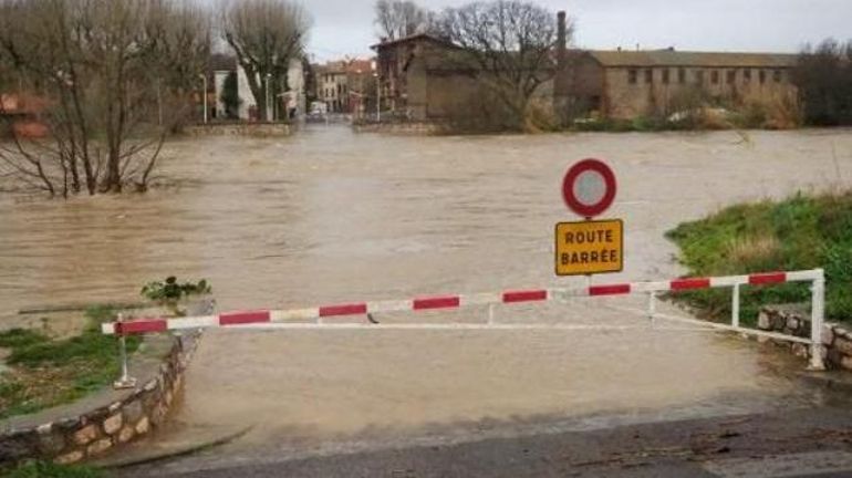 Tempête Gloria: 1500 personnes évacuées dans le Sud de la France