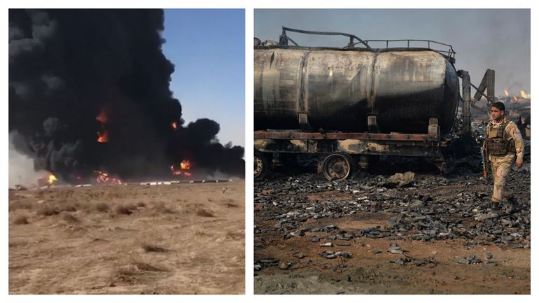 Afghanistan : plus de 100 camions-citernes détruits dans un incendie à la frontière iranienne