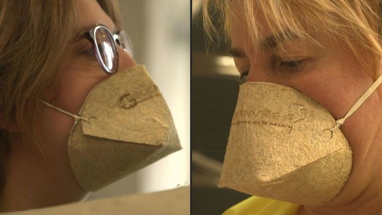 Une entreprise de Knokke-Heist revend des masques biocompostables fabriqués à partir de chanvre
