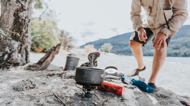 Recette Carlo: le menu camping sur un seul réchaud