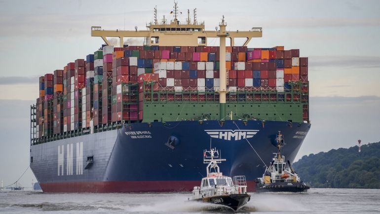 Le port d'Anvers accueille le plus grand porte-conteneurs du monde