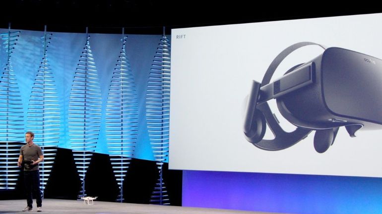 Réalité virtuelle: Facebook présente son casque "à bas coût"