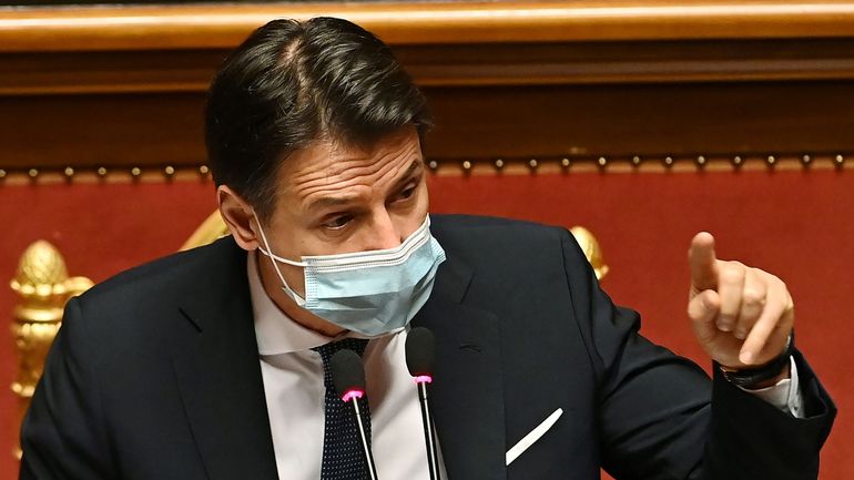 Le gouvernement Conte suspendu au vote du Sénat italien, un coup politique risqué de Matteo Renzi