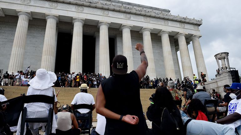 USA : 57 ans après Martin Luther King, les manifestants antiracistes réunis contre les violences policières