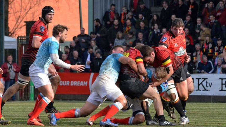 La Belgique battue à la dernière minute par la Russie au tournoi VI Nations B