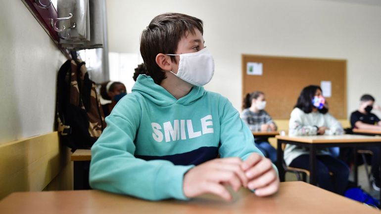 Coronavirus en Belgique : l'obligation du port du masque étendue au milieu scolaire en province d'Anvers