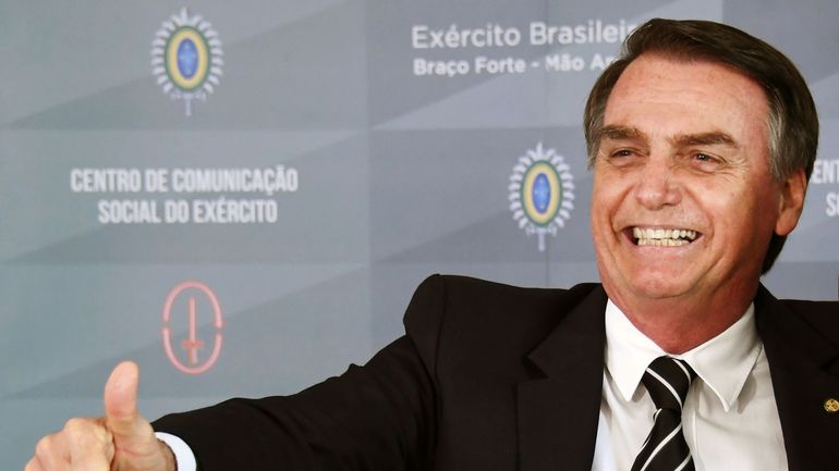 Brésil: Jair Bolsonaro, premier président élu d'extrême droite, prend ses fonctions ce mardi