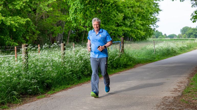 Près de 14.000 personnes, dont le roi Philippe, ont participé au Covid-19kmChallenge