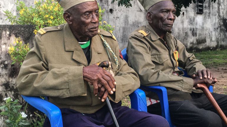 RDC: un documentaire rend hommage aux derniers combattants de l'armée coloniale belge