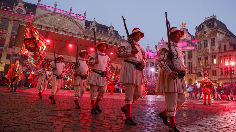 Les festivités de l'Ommegang remplacées par des projections sur la Grand-Place