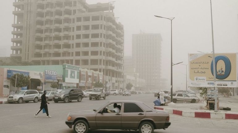 Le Sénégal et en Mauritanie recouverts d'une tempête de sable