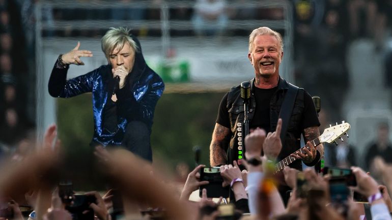 Les premières images de James Hetfield de Metallica dans le nouveau