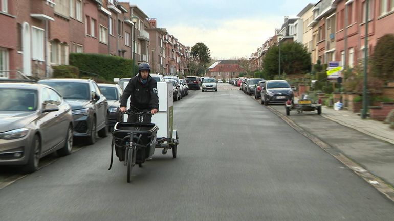 La commune de Woluwé-Saint-Pierre offre la livraison gratuite à vélo pour les commerçants