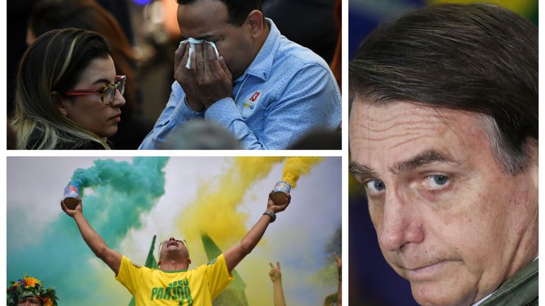 Le candidat d'extrême droite Jair Bolsonaro élu président du Brésil