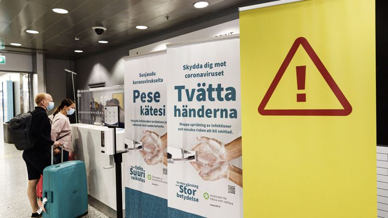 Coronavirus : la Finlande placée en zone rouge pour les Belges