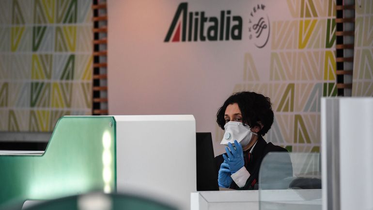 Coronavirus: Alitalia demande à ses passagers de porter un masque