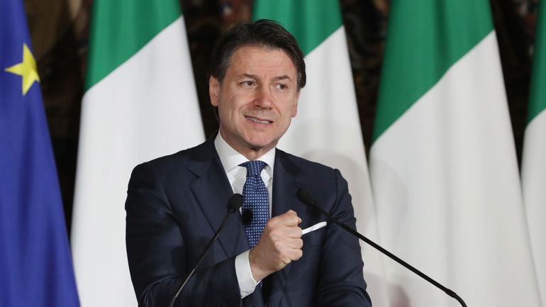 Coronavirus en Italie : le Premier ministre Giuseppe Conte 