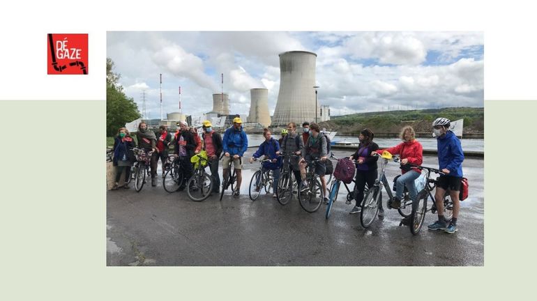 Aux Awirs et à Seraing, des activistes du climat contre les centrales au gaz