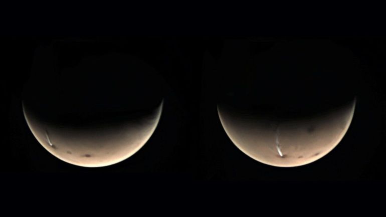 Mars : un curieux nuage de 1800 km de long livre ses secrets grâce à une vieille caméra