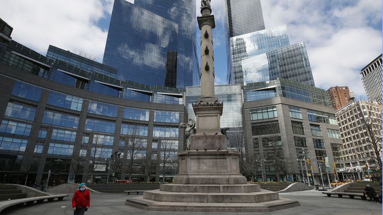 Le maire de New York veut garder sa statue de Christophe Colomb
