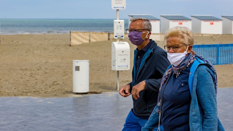 Coronavirus en Flandre : masque obligatoire à la côte, visites interdites dans les hôpitaux d'Anvers