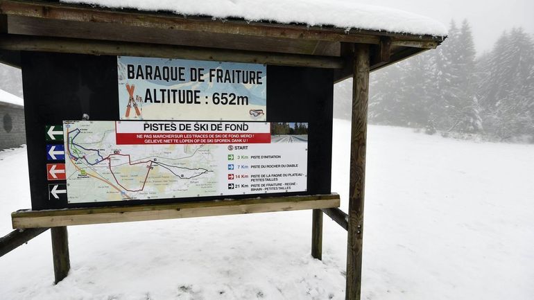 L'interdiction de circuler dans les environs de la Baraque de fraiture est provisoirement levée