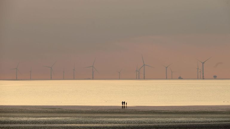 Energie: en février, la production d'éolien en mer du Nord a battu son record