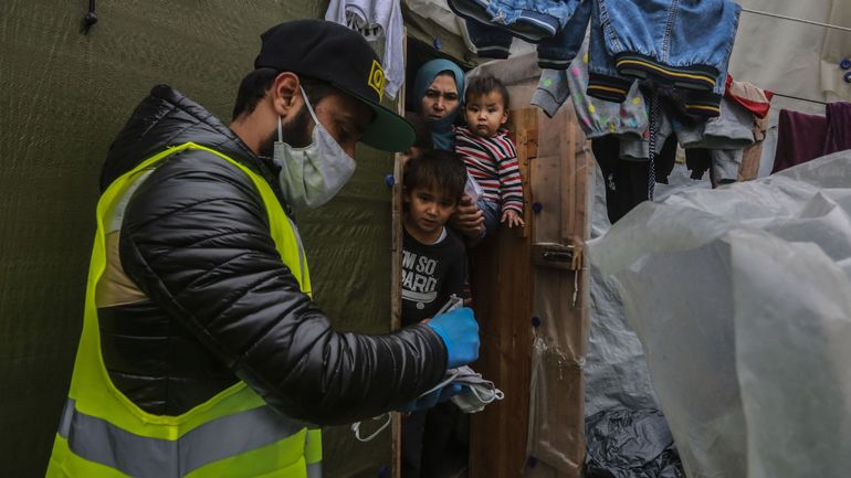 Coronavirus en Grèce: premier cas positif officiel chez une migrante