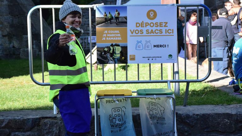 Grand Nettoyage de Printemps en Wallonie : 42% de déchets en moins ramassés par km parcouru