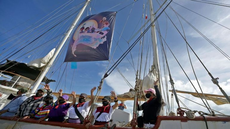 Mexique: une délégation zapatiste part pour l'Europe en voilier