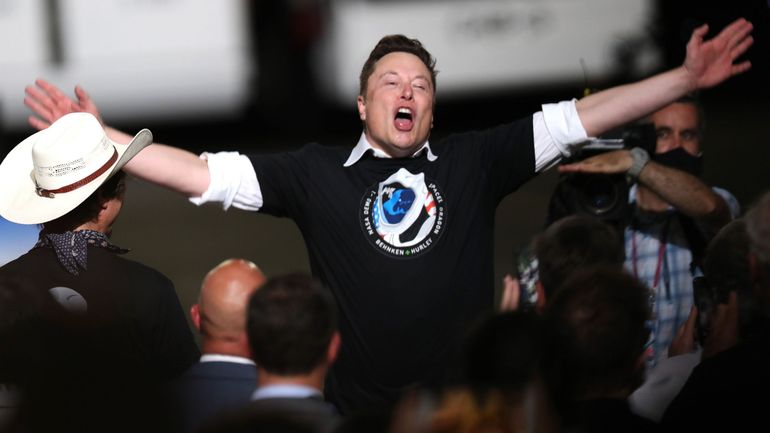 Vol habité SpaceX: pour Elon Musk, c'est la première étape vers une 