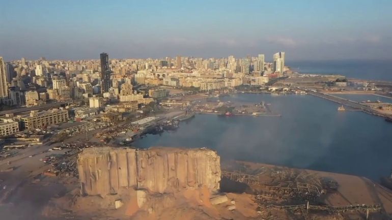 Liban : les images impressionnantes de la double explosion à Beyrouth, une ville 