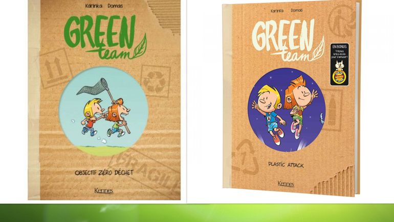 Green Team - de la bd écolo et souriante pour jeunes lecteurs