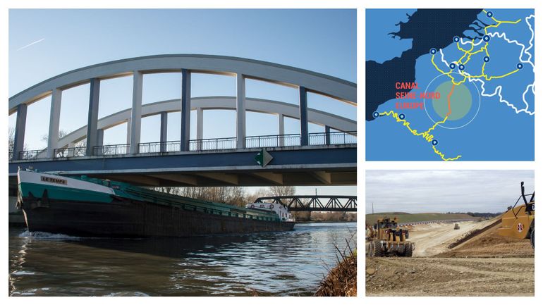 Transport fluvial : feu vert pour le chantier du canal Seine-Nord Europe, un projet pharaonique
