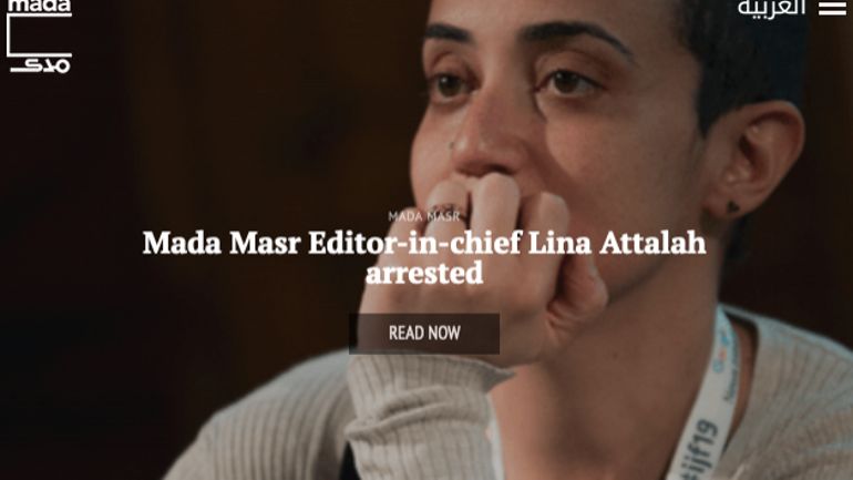 Egypte : la rédactrice en chef d'un journal indépendant arrêtée